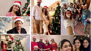 కుటుంబ సభ్యులు, స్నేహితులతో కలిసి క్రిస్మస్ వేడుకలను ఆనందంగా జరుపుకుంటున్న సెలబ్రిటీలు