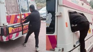 Madhya Pradesh Satna government hospital Ambulance Incident