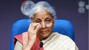 Finance Minister Nirmala Sitharaman