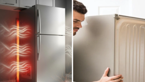Refrigerator close to wall effects – correct fridge placement tips in Telugu