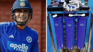 Shubman Gill Special Water Purifier for Team India Safety in Indore