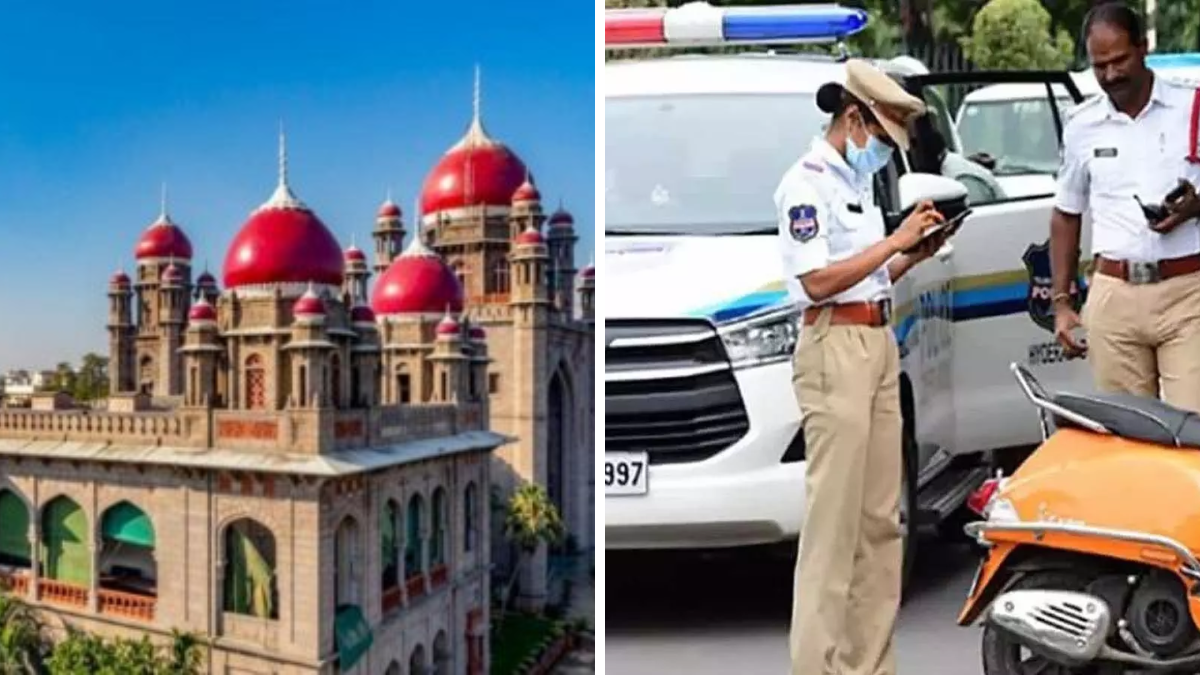 Telangana High Court Orders on Pending Traffic Challans
