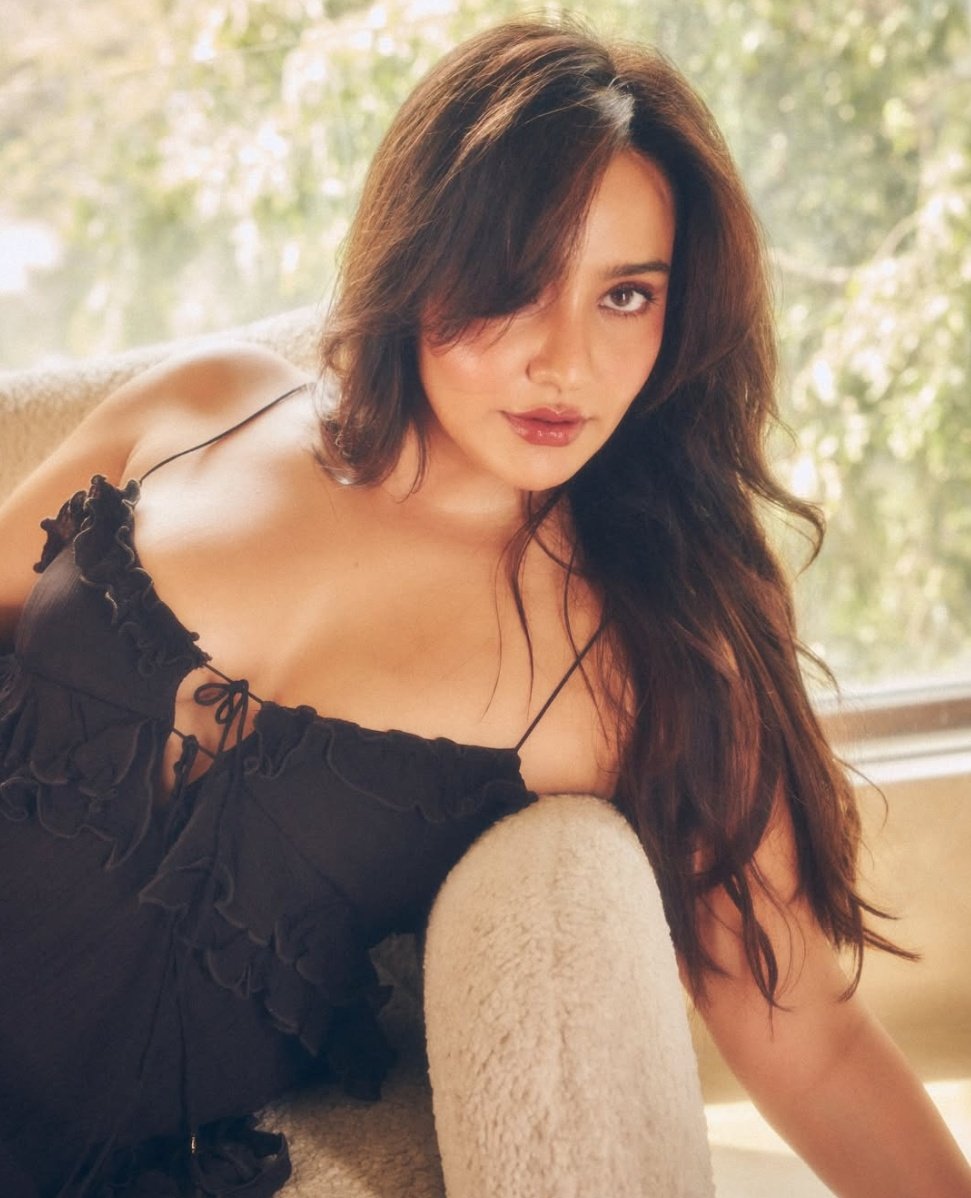 Neha Sharma stunning indoor photoshoot highlighting bold fashion style