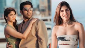Allu sirish and nainika reddy latest photos
