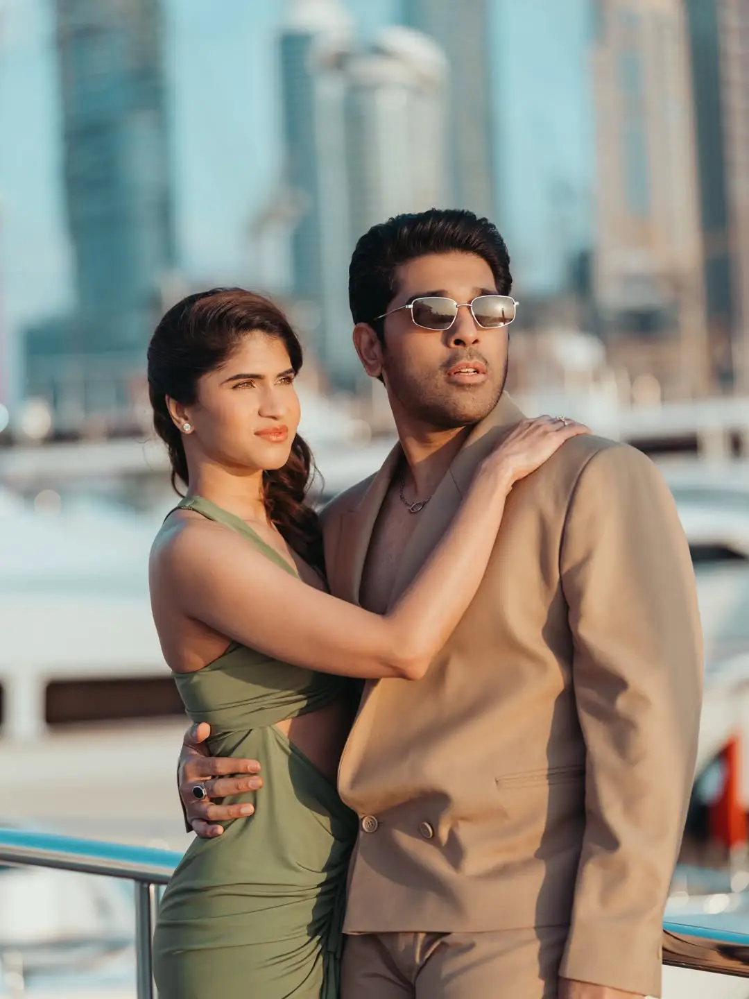Allu sirish and nainika reddy latest photos