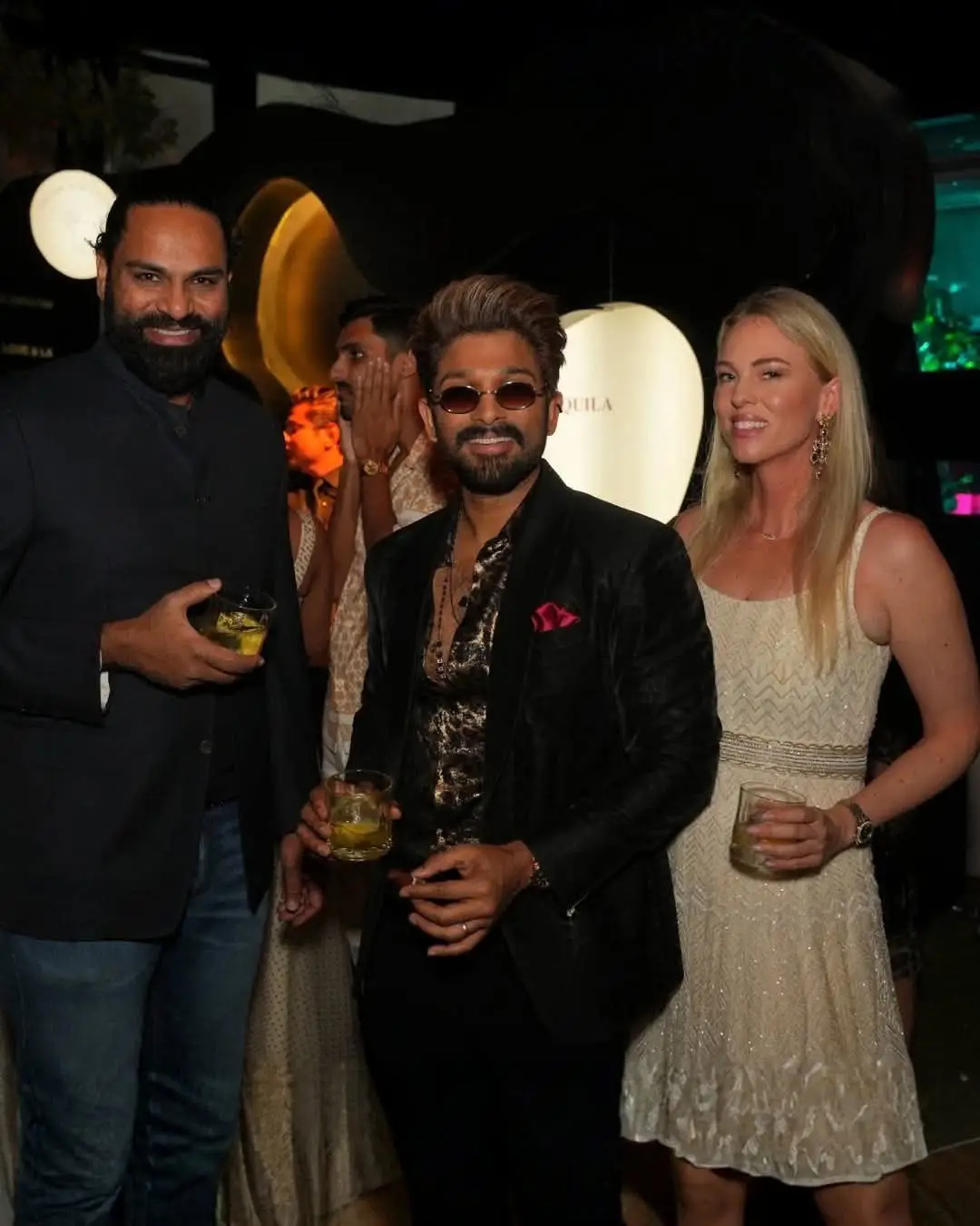 Allu sirish nainika reddy pre wedding party