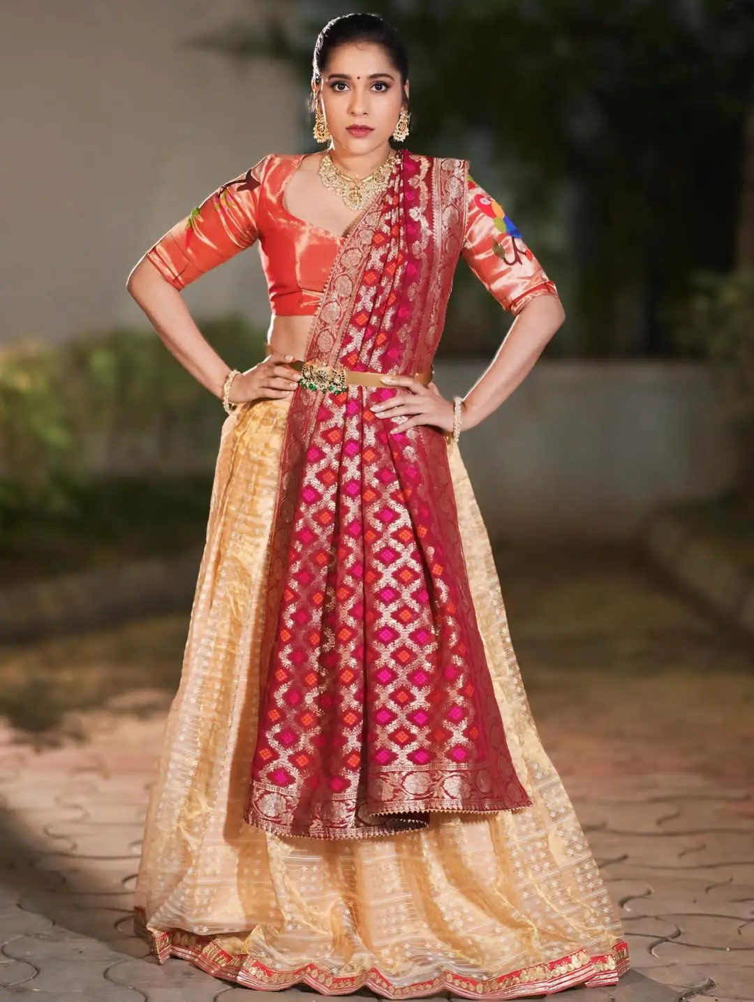 Anchor Rashmi gautham latest photos