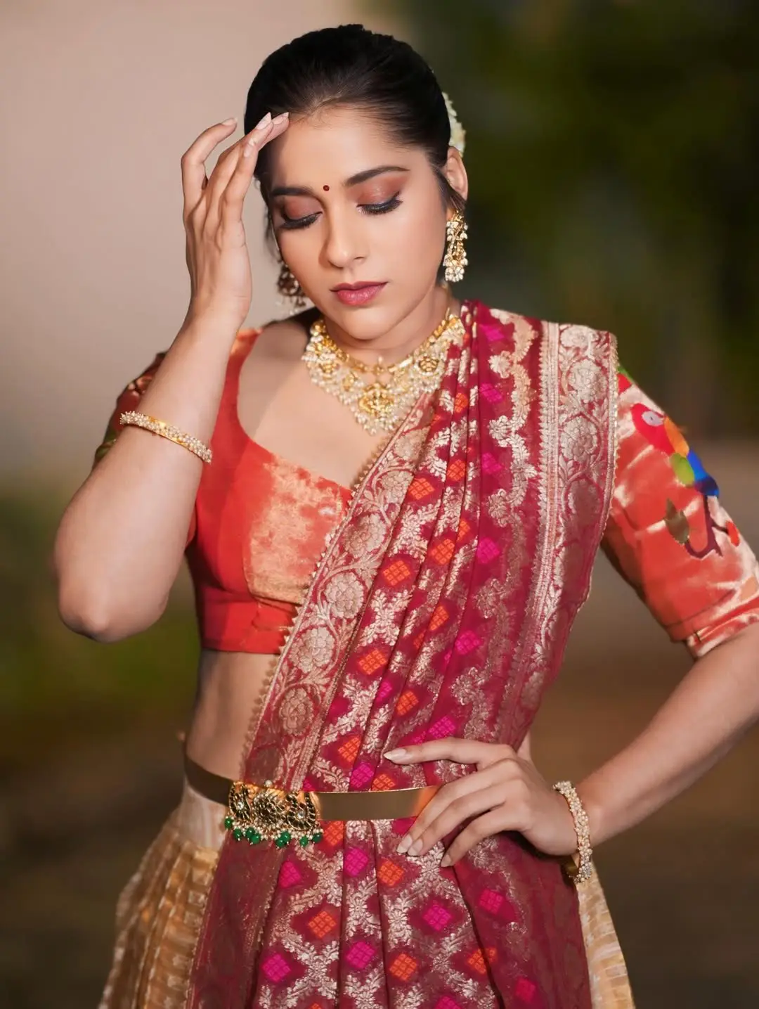 Anchor Rashmi gautham latest photos