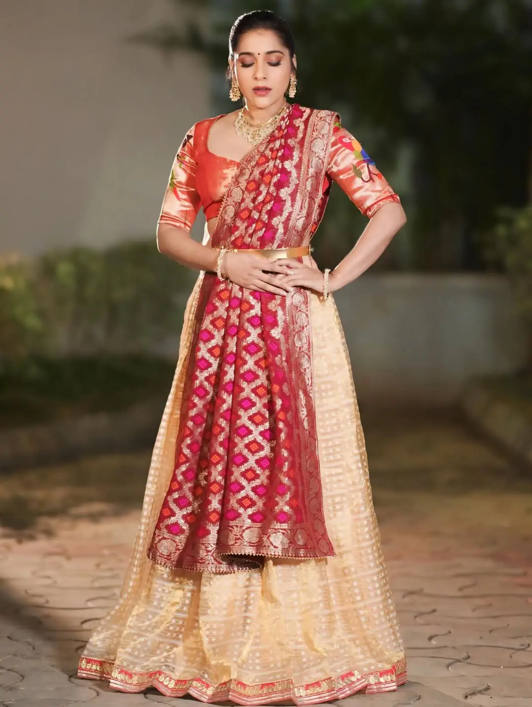Anchor Rashmi gautham latest photos