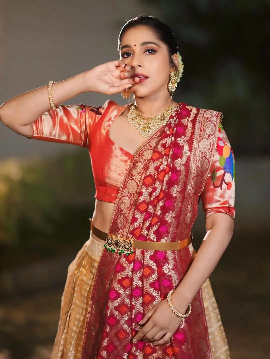 Anchor Rashmi gautham latest photos