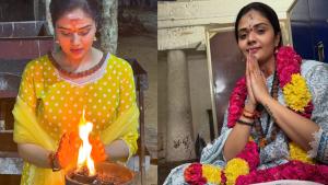 Anchor Sreemukhi shivaratri photo gallery