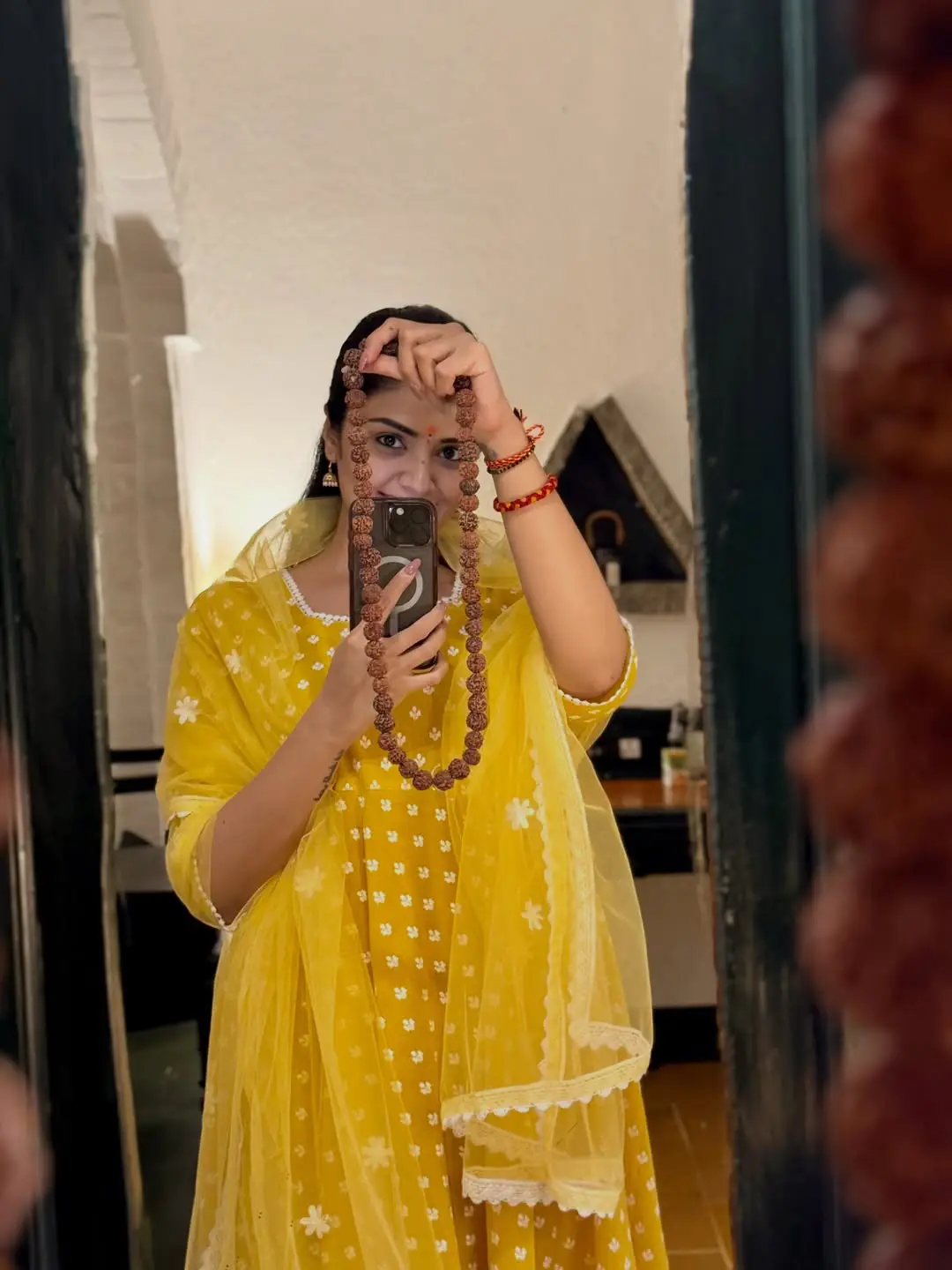 Anchor Sreemukhi shivaratri photo gallerya