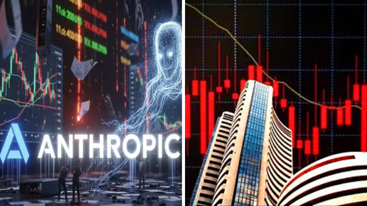 AI disruption impact on Indian IT sector and stock market fall due to Anthropic AI tools