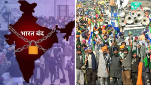 Nationwide Bharat Bandh Protest by Trade Unions and Farmers in India