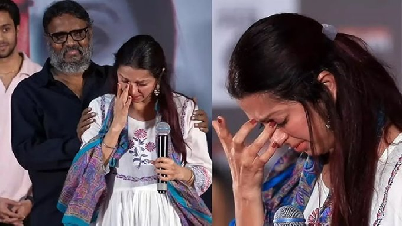 Bhumika Chawla emotional during Euphoria movie success event
