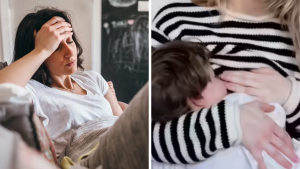 Breastfeeding while sick is safe for baby with proper precautions