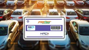 Cashless toll plaza in India using FASTag and UPI digital payments on national highways
