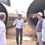 మల్లన్న సాగర్ వద్ద పంప్ హౌస్ నిర్మాణ పనులు వేగవంతం చేయాలి: జలమండలి ఎండీ అశోక్ రెడ్డి