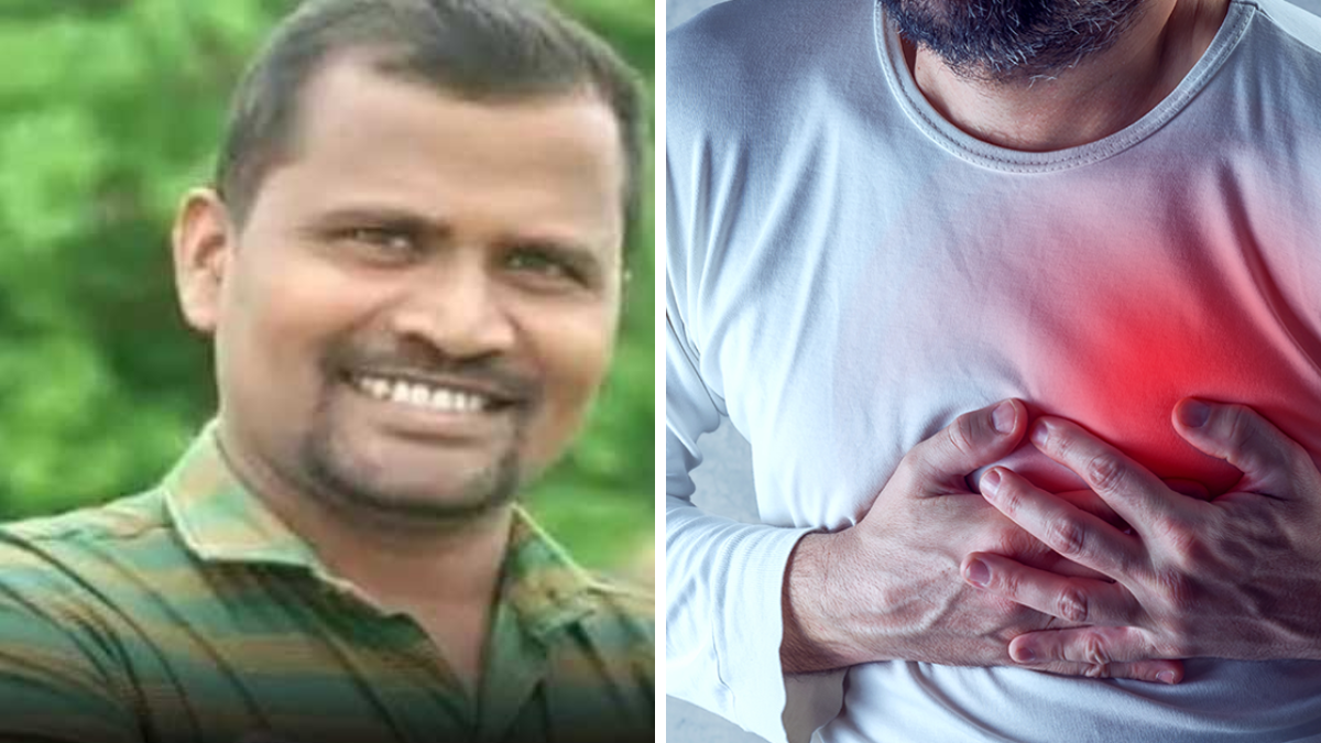 Hanumakonda lecturer collapses in classroom due to heart attack