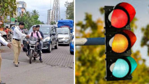 Hyderabad Traffic Police Special Drive Against Signal Jumping and Wrong Side Driving