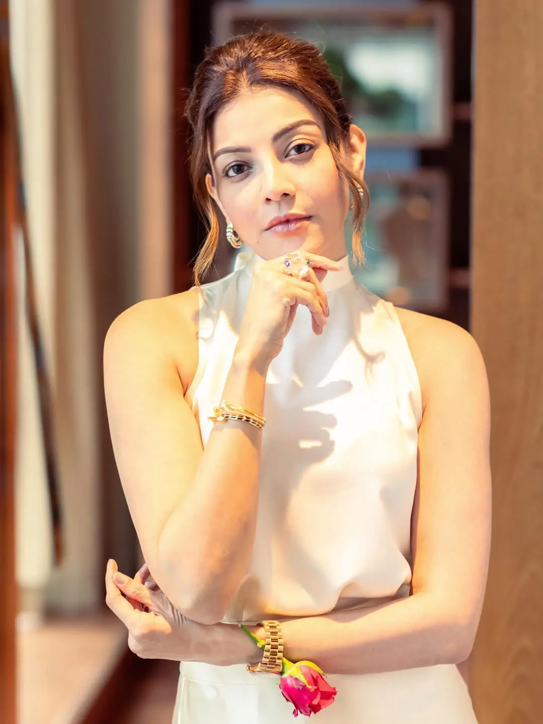 Kajal Aggarwal cute photos with her husband