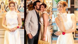 Kajal Aggarwal cute photos with her husband