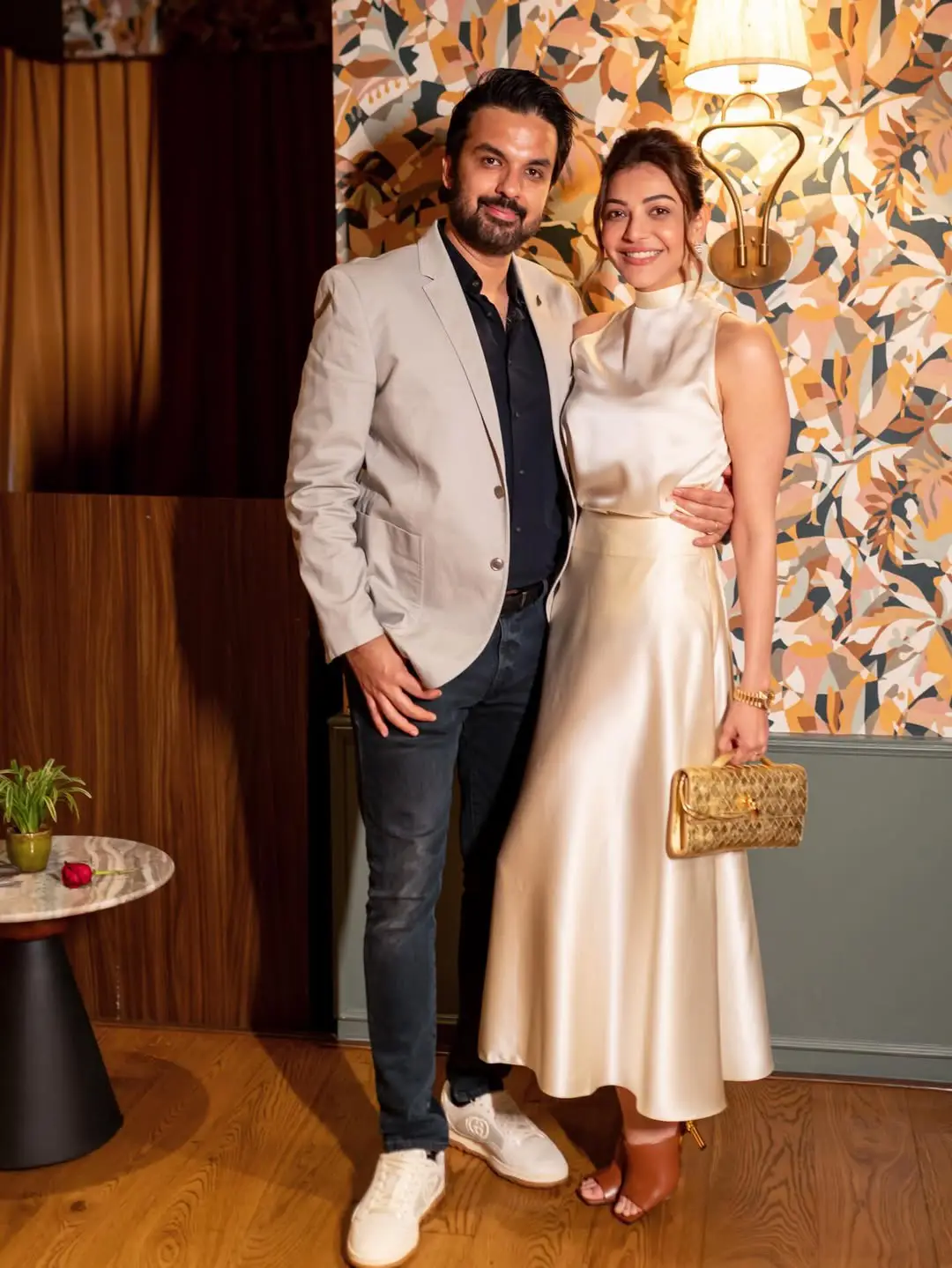 Kajal Aggarwal cute photos with her husband