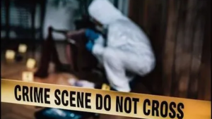 Police investigation at pond in Kurabalakota after suspect's body found in Madanapalle 7-year-old girl murder case