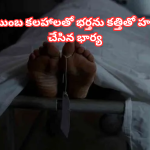 వీళ్లు పెళ్లాలు కాదు యమ పాశాలు.. కుటుంబ కలహాలతో భర్తను కత్తితో హత్య చేసిన భార్య