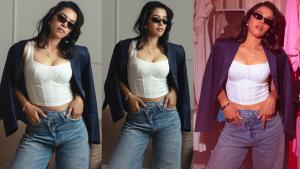 Mirnalini Ravi latest glamour show