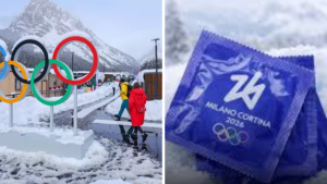 Italy condom supply Olympics