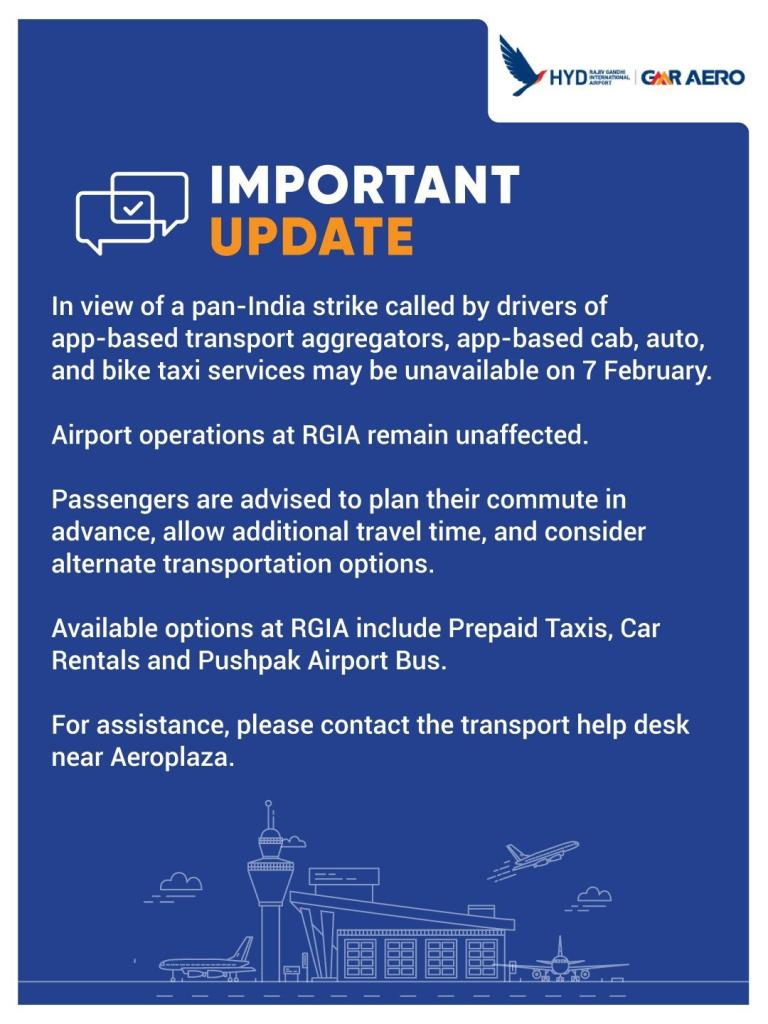 RGIA cab strike February 7