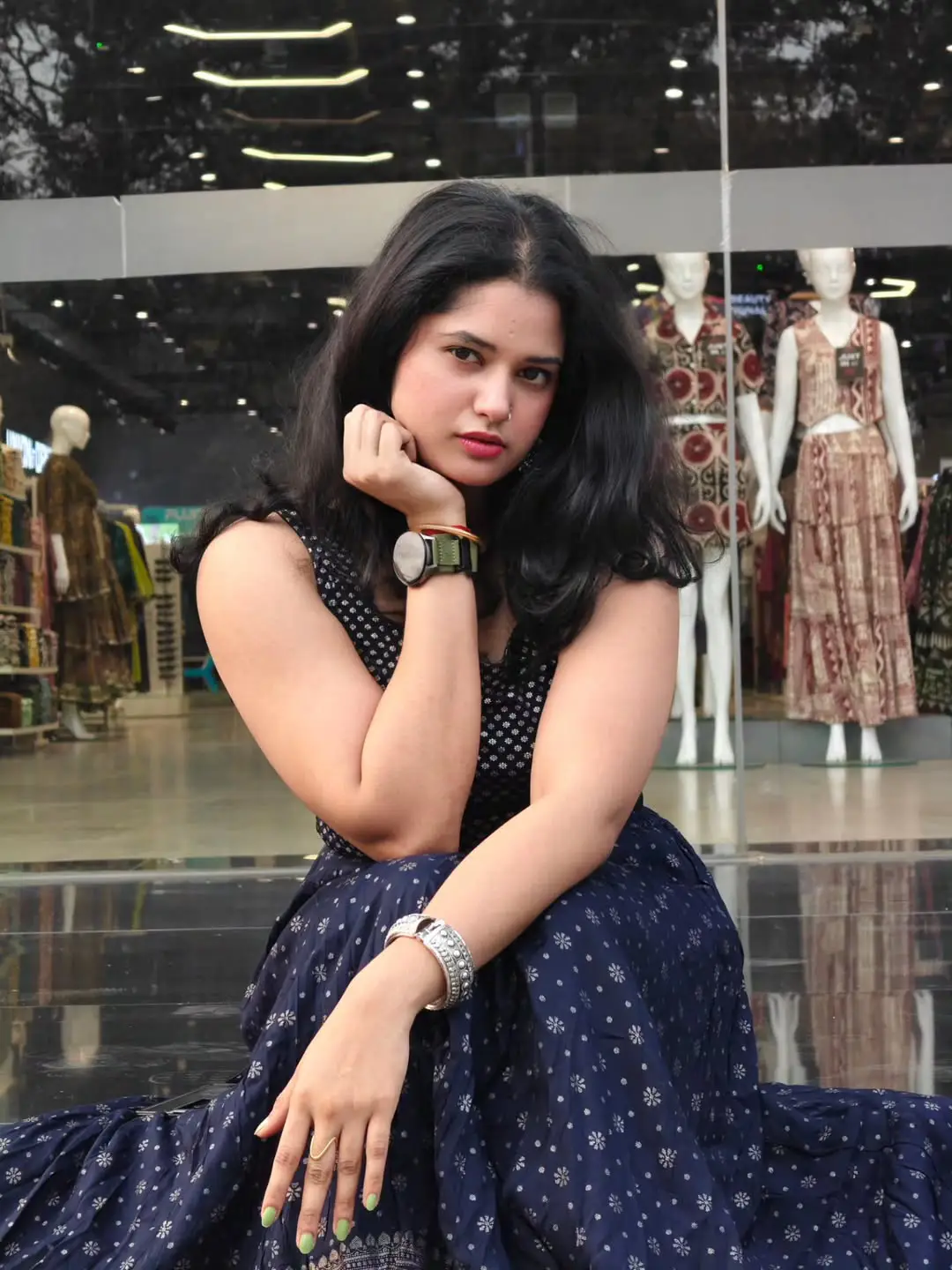 Ramya Moksha latest hot glamour show photos.