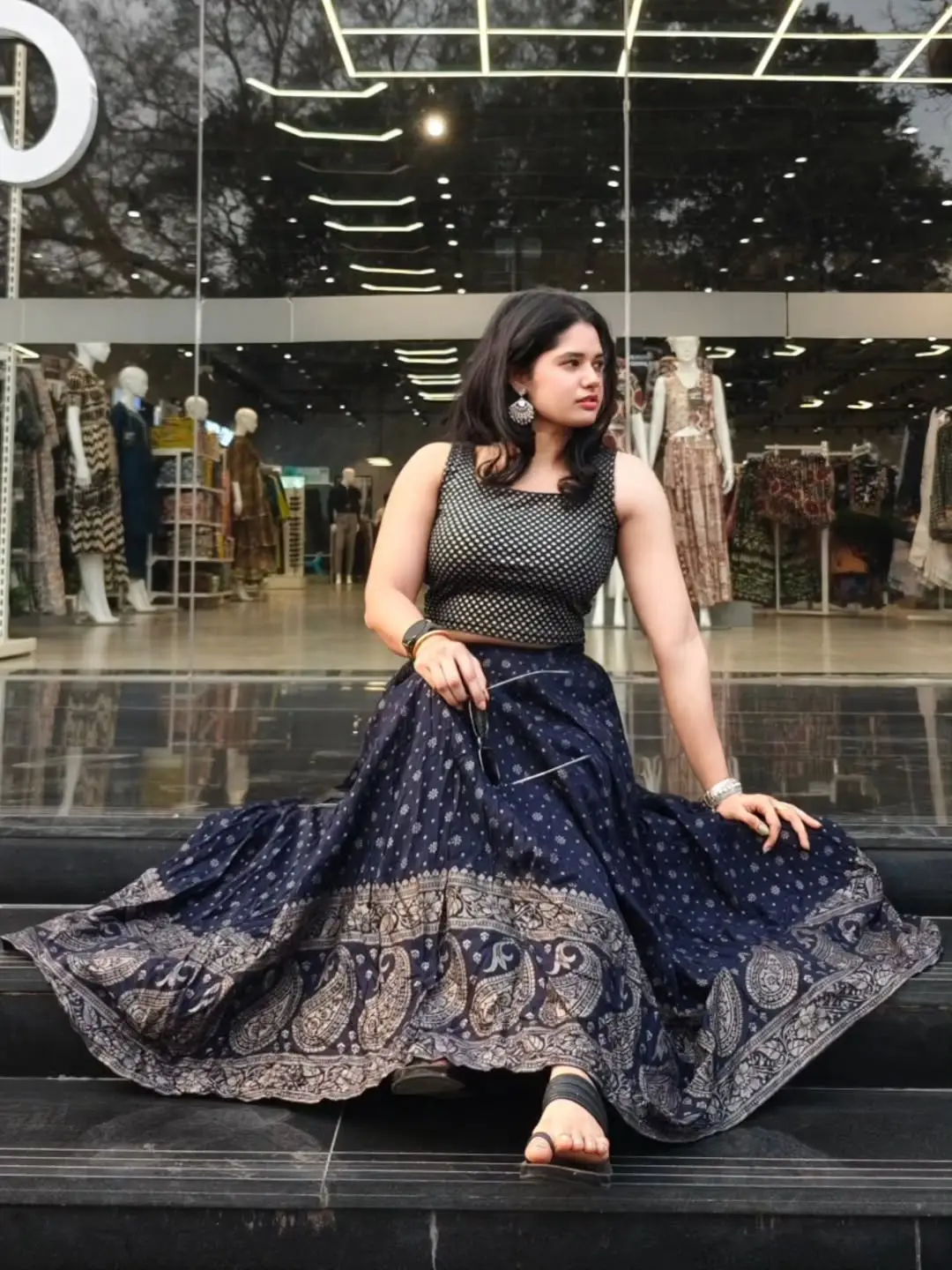 Ramya Moksha latest hot glamour show photos.