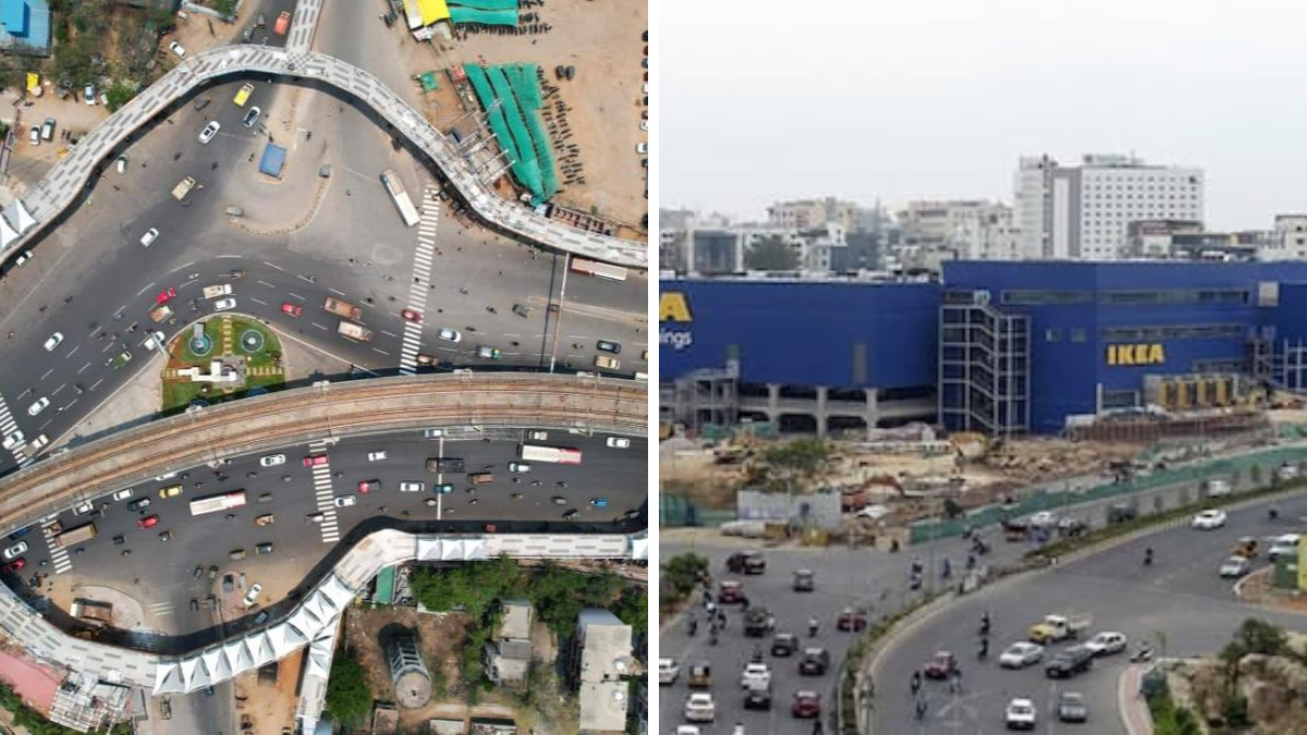 Rayadurgam to T-Hub Skywalk Proposed in Hyderabad IT Corridor