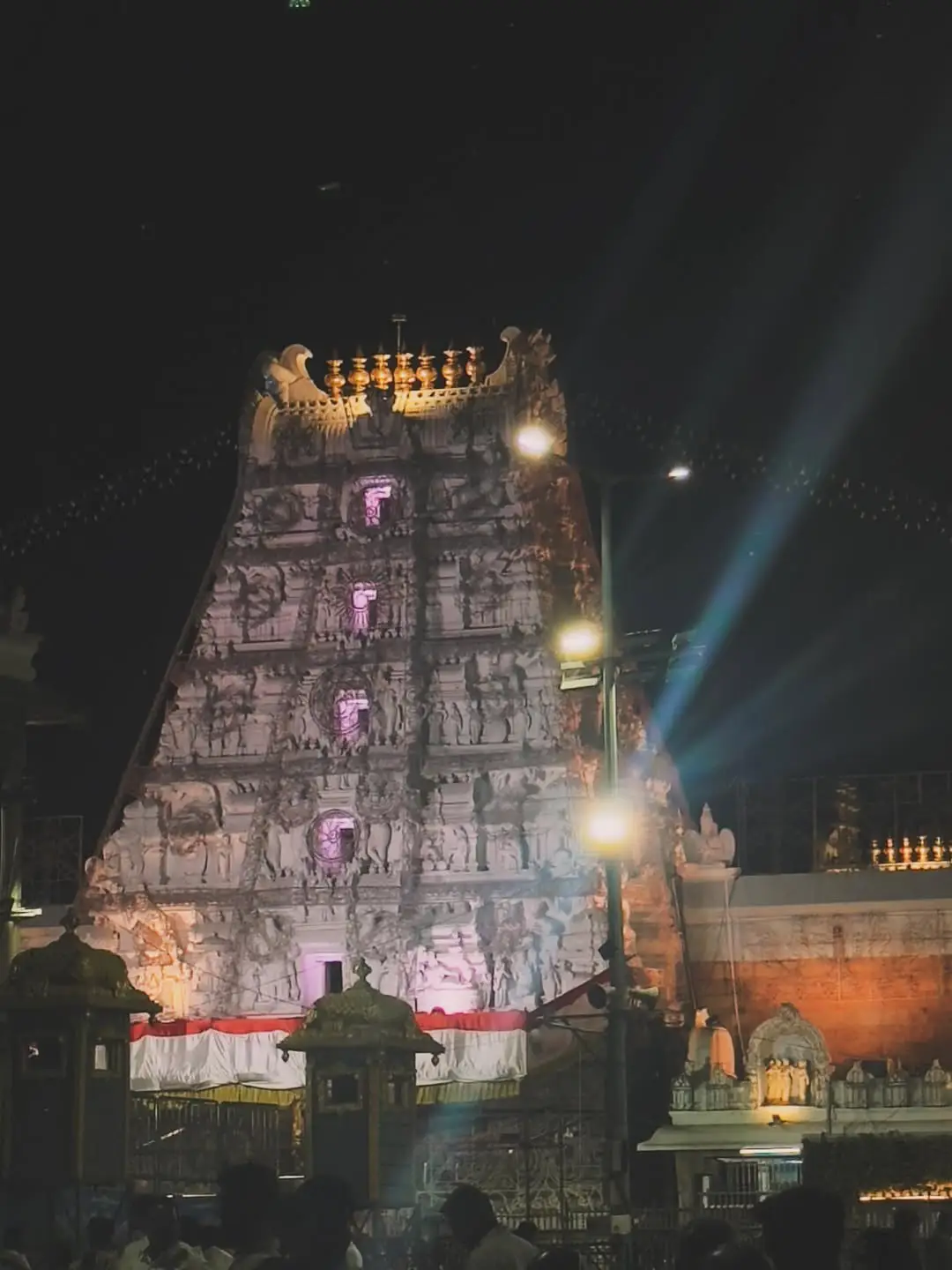 Ruhani Sharma visits Tirumala Sri Venkateswara Swamy Temple