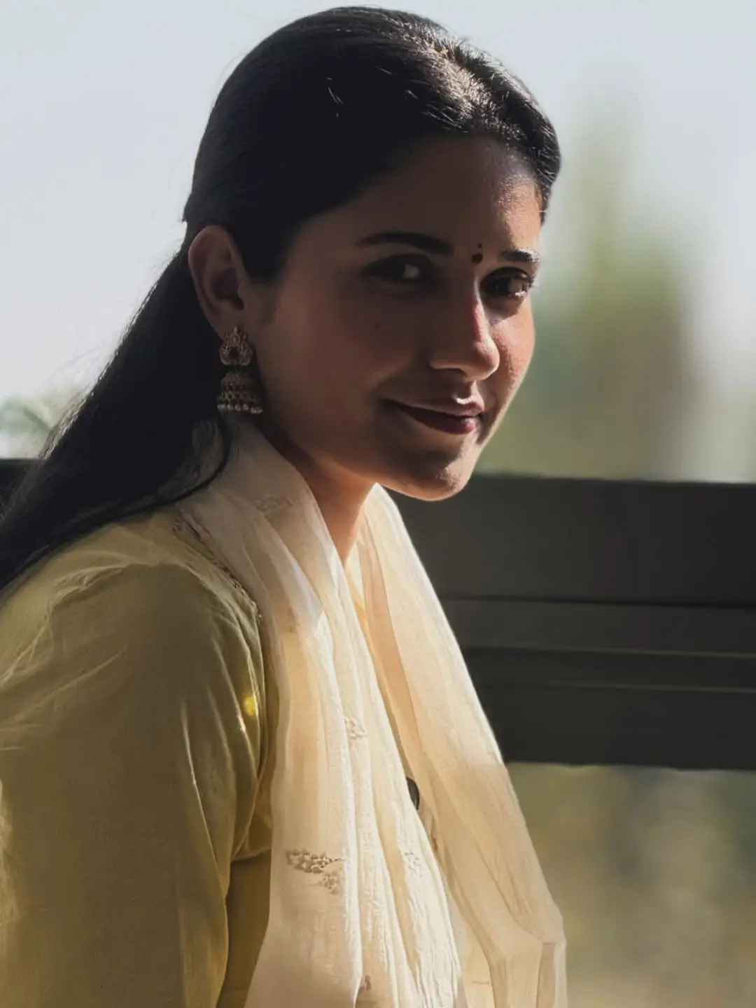 Ruhani Sharma visits Tirumala Sri Venkateswara Swamy Temple