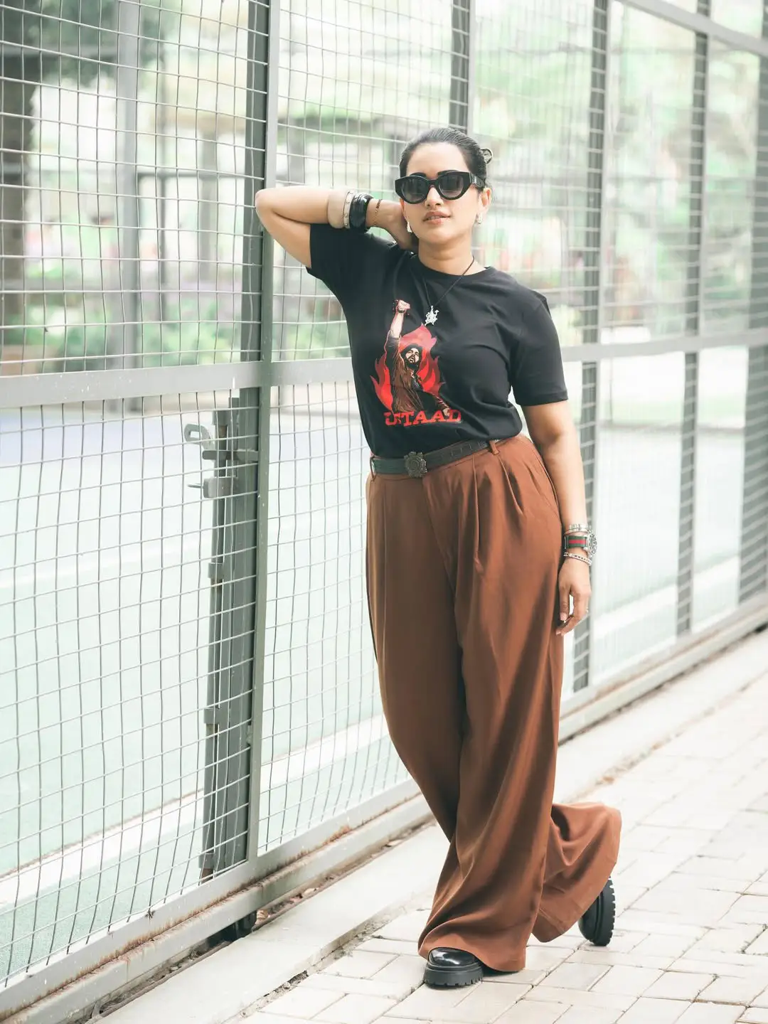 Sravanthi Chokkarapu at Ustaad bhagat singh song launch event