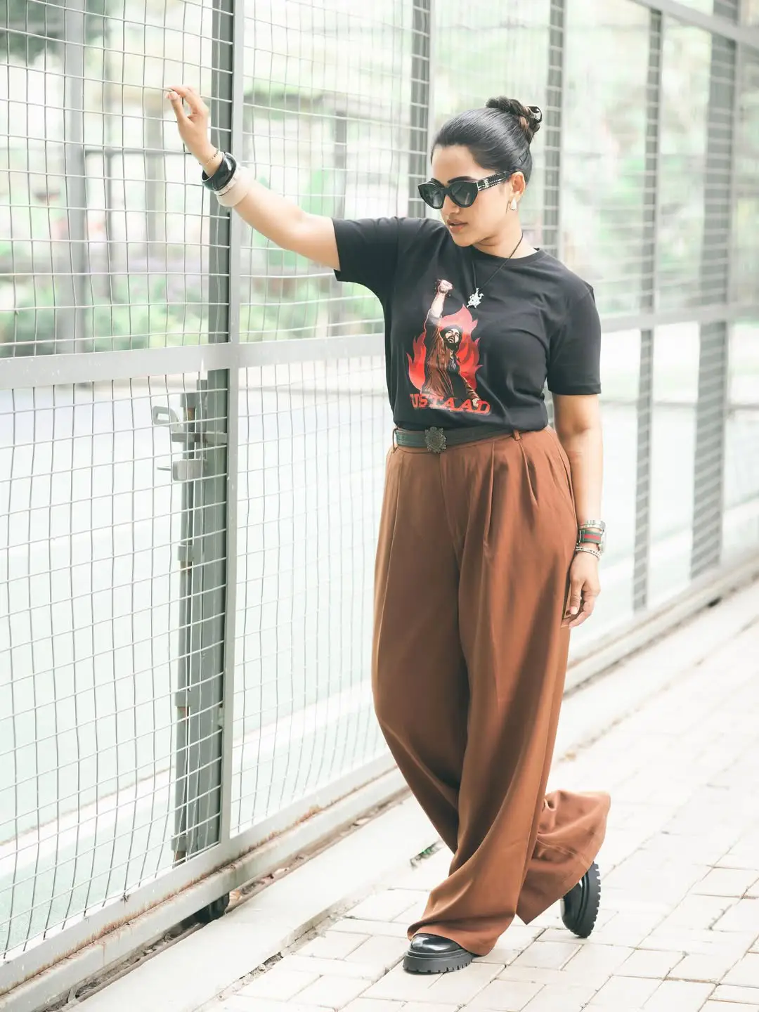 Sravanthi Chokkarapu at Ustaad bhagat singh song launch event