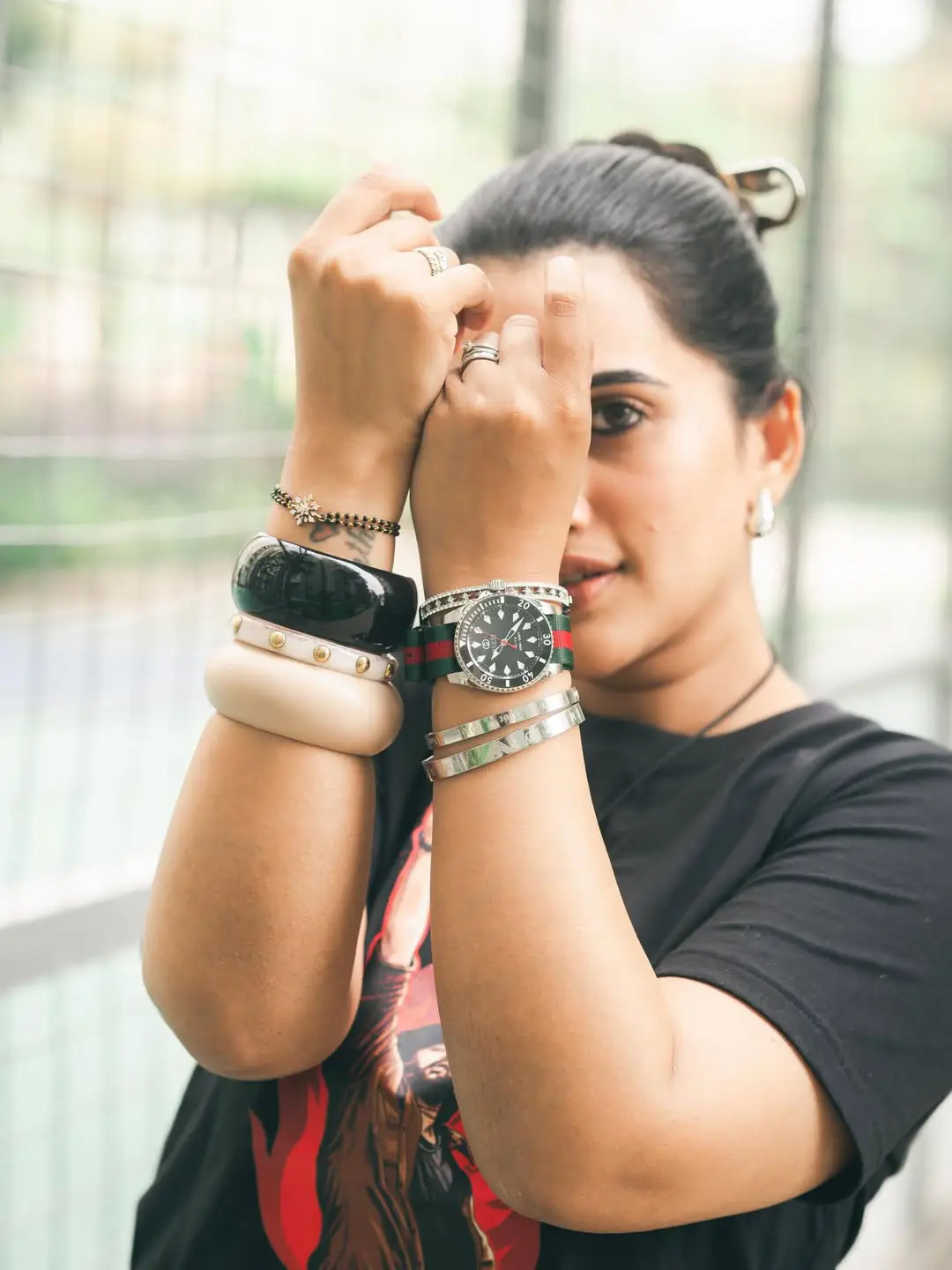 Sravanthi Chokkarapu at Ustaad bhagat singh song launch event