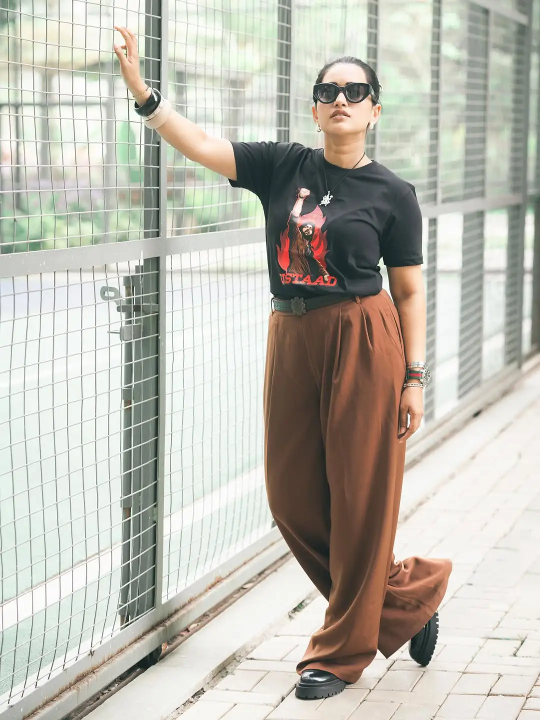 Sravanthi Chokkarapu at Ustaad bhagat singh song launch event