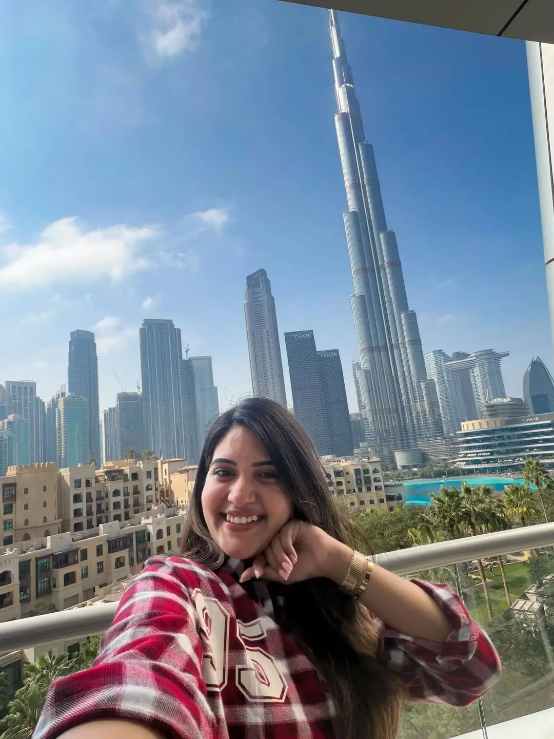 Sravanthi Chokkarapu Dubai vacation photos