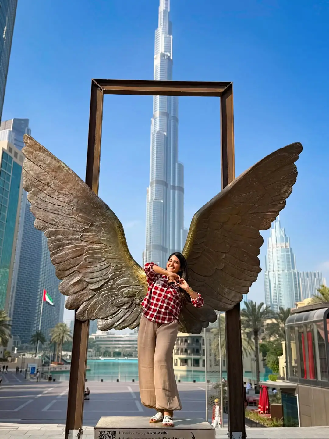Sravanthi Chokkarapu Dubai vacation photos