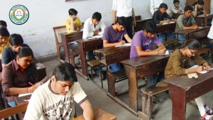 Students appearing for TG EAPCET exam under JNTUH administration with digital evaluation and transparent exam system in Telangana