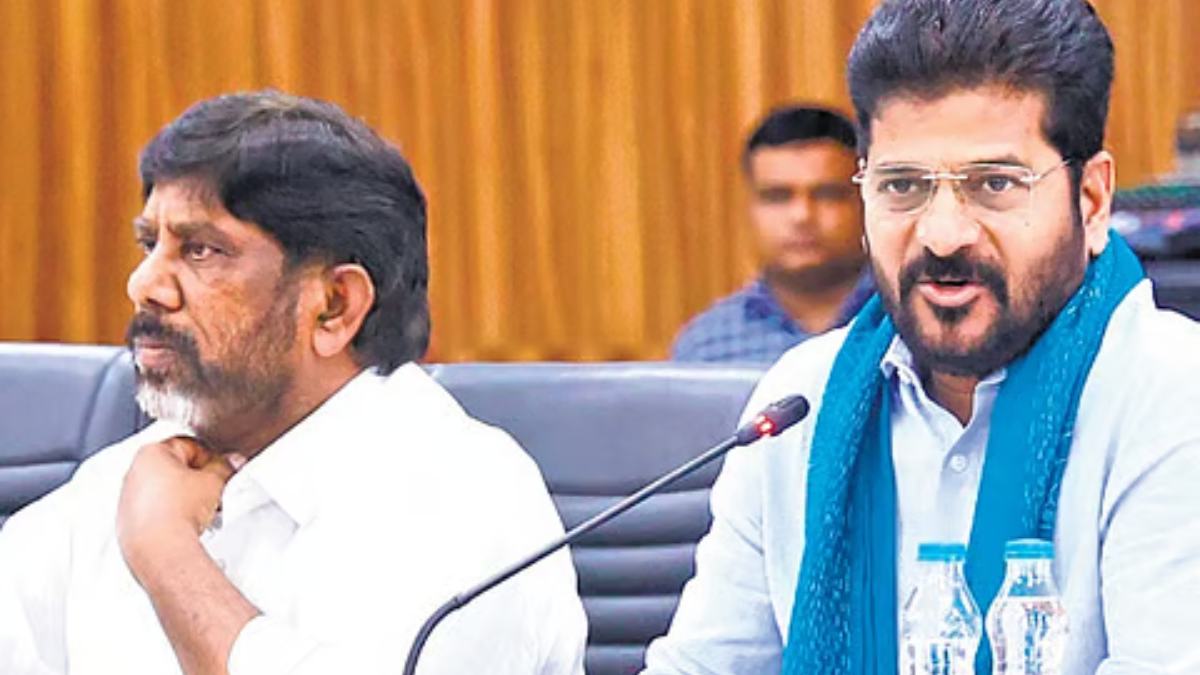 Telangana CM and Deputy CM Photo Issue