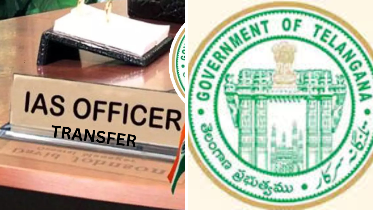 Telangana IAS officers transfer list and Singareni CMD appointment news