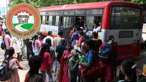 Telangana free bus scheme