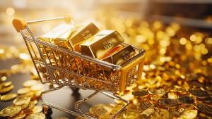Gold jewelry and silver bars displayed after major price drop in Indian market