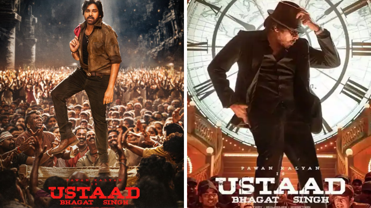 Pawan Kalyan in Ustaad Bhagat Singh Release Date Poster