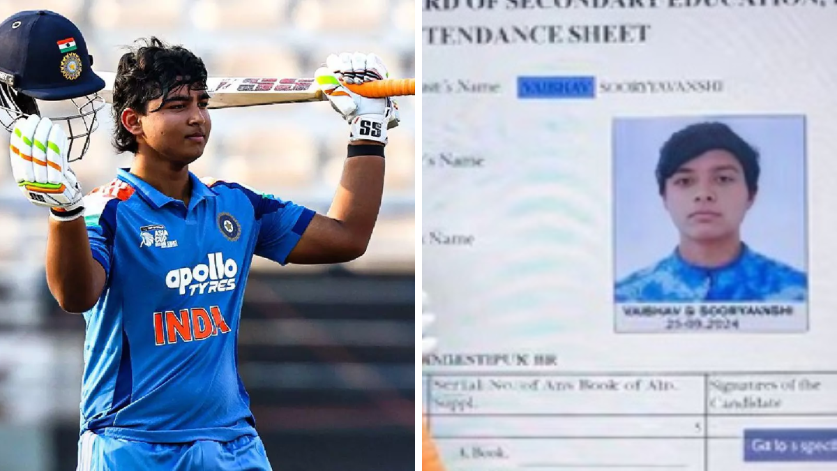 Vaibhav Suryavanshi Indian under-19 cricketer choosing cricket career over 10th board exams